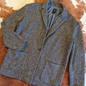 Gap Herringbone Blazer Jacket